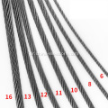 حبل سحب الصلب المصاعد 13mm ≤1.75m / s